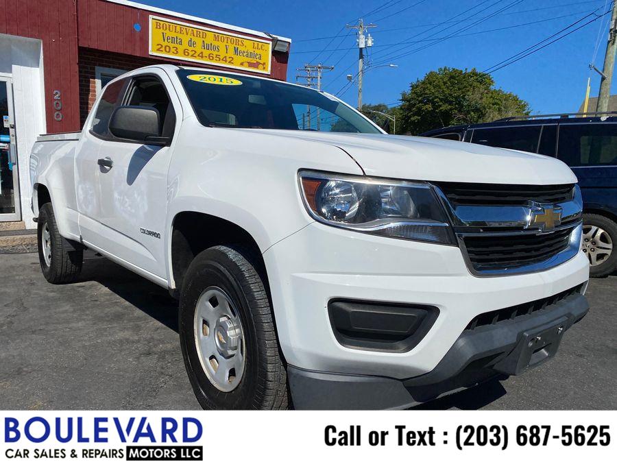 2015 Chevrolet Colorado Extended Cab Work Truck Pickup 2D 6 ft, available for sale in New Haven, Connecticut | Boulevard Motors LLC. New Haven, Connecticut 2015 Chevrolet Colorado Extended Cab Work Truck Pickup 2D 6 ft, available for sale in New Haven, Connecticut | Boulevard Motors LLC. New Haven, Connecticut