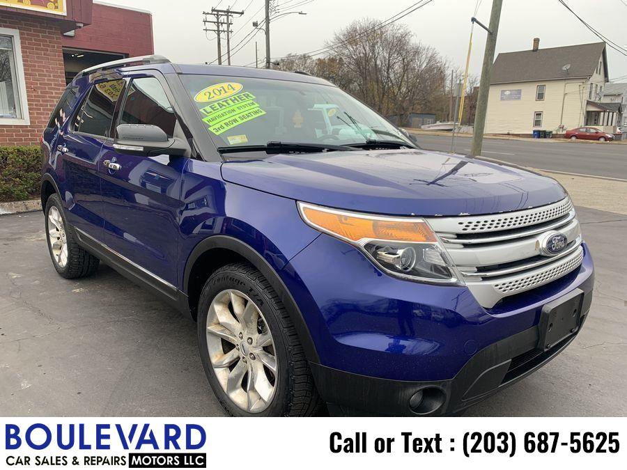 2014 Ford Explorer XLT Sport Utility 4D, available for sale in New Haven, Connecticut | Boulevard Motors LLC. New Haven, Connecticut 2014 Ford Explorer XLT Sport Utility 4D, available for sale in New Haven, Connecticut | Boulevard Motors LLC. New Haven, Connecticut