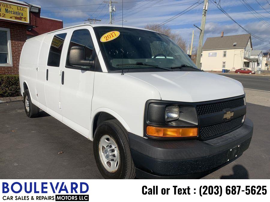 2017 Chevrolet Express 2500 Cargo Extended Van 3D, available for sale in New Haven, Connecticut | Boulevard Motors LLC. New Haven, Connecticut