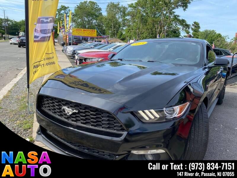 2015 Ford Mustang 2dr Fastback EcoBoost Premium, available for sale in Passaic, New Jersey | Nasa Auto. Passaic, New Jersey