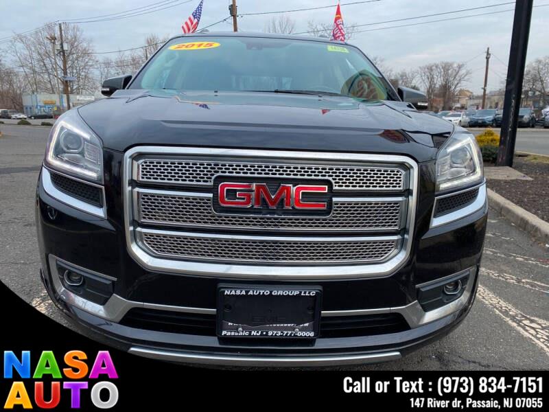 2015 GMC Acadia AWD 4dr Denali, available for sale in Passaic, New Jersey | Nasa Auto. Passaic, New Jersey 2015 GMC Acadia AWD 4dr Denali, available for sale in Passaic, New Jersey | Nasa Auto. Passaic, New Jersey