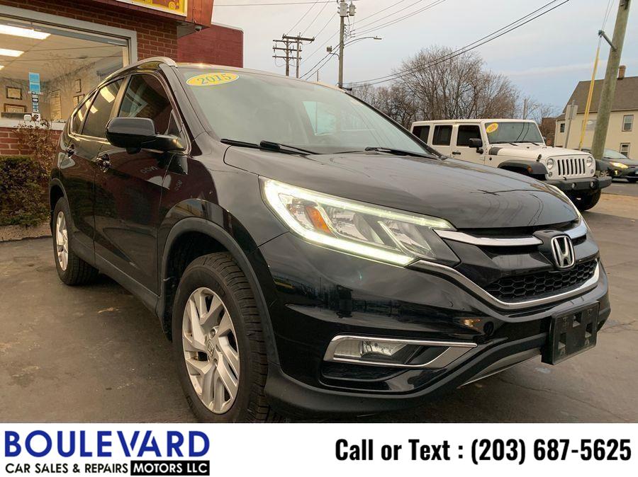 Used Honda Cr-v EX-L Sport Utility 4D 2015 | Boulevard Motors LLC. New Haven, Connecticut Used Honda Cr-v EX-L Sport Utility 4D 2015 | Boulevard Motors LLC. New Haven, Connecticut