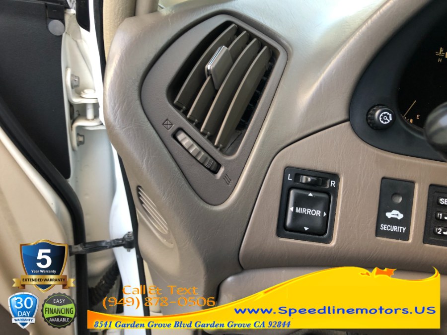 Used Lexus RX 300 4dr SUV 4WD 2001 | Speedline Motors. Garden Grove, California Used Lexus RX 300 4dr SUV 4WD 2001 | Speedline Motors. Garden Grove, California