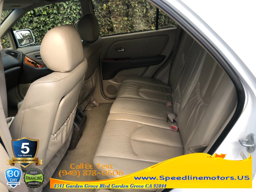 Used Lexus RX 300 4dr SUV 4WD 2001 | Speedline Motors. Garden Grove, California Used Lexus RX 300 4dr SUV 4WD 2001 | Speedline Motors. Garden Grove, California