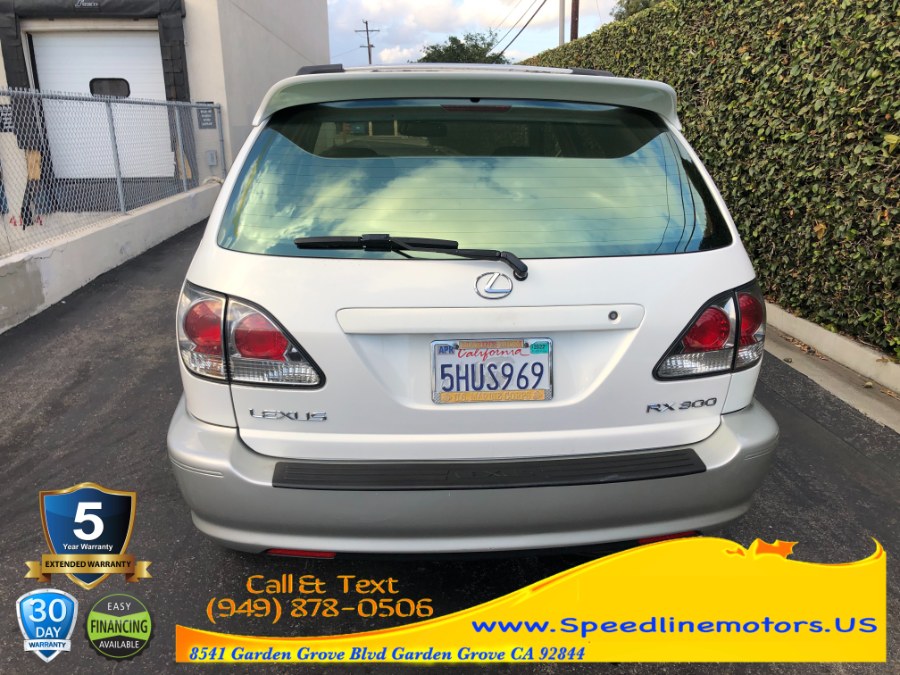 Used Lexus RX 300 4dr SUV 4WD 2001 | Speedline Motors. Garden Grove, California Used Lexus RX 300 4dr SUV 4WD 2001 | Speedline Motors. Garden Grove, California