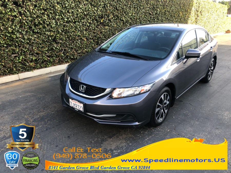 Used Honda Civic Sedan 4dr CVT EX 2015 | Speedline Motors. Garden Grove, California Used Honda Civic Sedan 4dr CVT EX 2015 | Speedline Motors. Garden Grove, California