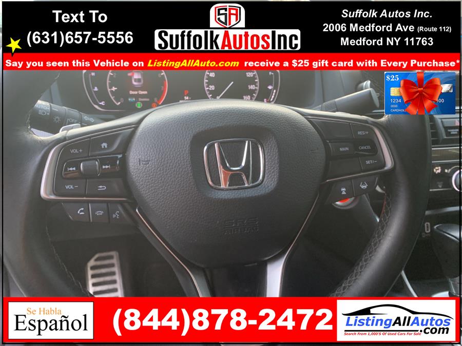 Used Honda Accord Sedan Sport 1.5T CVT 2019 | www.ListingAllAutos.com. Patchogue, New York