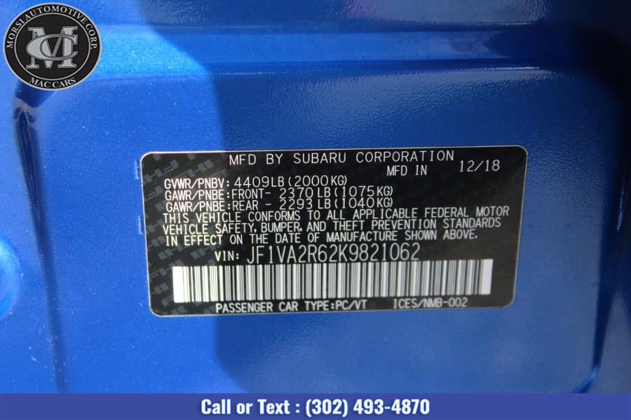 Used Subaru WRX STI Manual 2019 | Morsi Automotive Corp. New Castle, Delaware Used Subaru WRX STI Manual 2019 | Morsi Automotive Corp. New Castle, Delaware