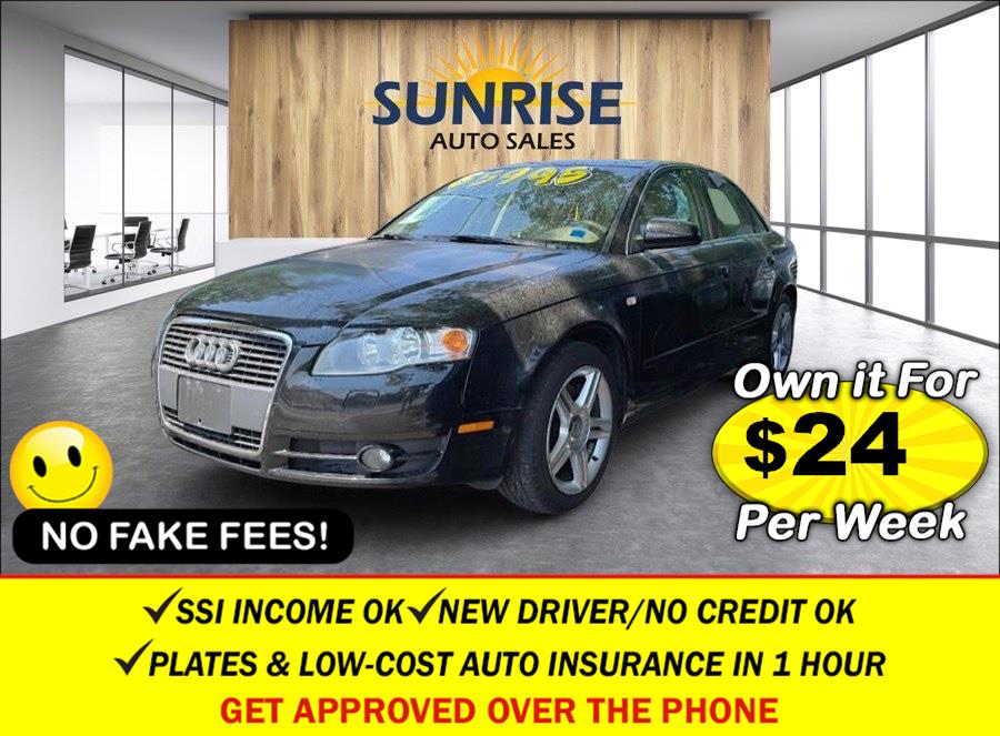 2007 Audi A4 2007 4dr Sdn Auto 2.0T quattro, available for sale in Elmont, New York | Sunrise of Elmont. Elmont, New York 2007 Audi A4 2007 4dr Sdn Auto 2.0T quattro, available for sale in Elmont, New York | Sunrise of Elmont. Elmont, New York