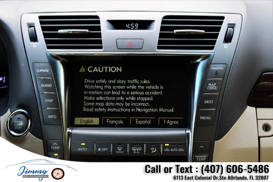 2007 Lexus LS 460 4dr Sdn, available for sale in Orlando, Florida | Jimmy Motor Car Company Inc. Orlando, Florida 2007 Lexus LS 460 4dr Sdn, available for sale in Orlando, Florida | Jimmy Motor Car Company Inc. Orlando, Florida