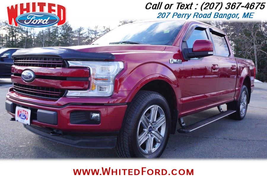 2019 Ford F-150 LARIAT 4WD SuperCrew 5.5'' Box, available for sale in Bangor, Maine | Whited Ford. Bangor, Maine 2019 Ford F-150 LARIAT 4WD SuperCrew 5.5'' Box, available for sale in Bangor, Maine | Whited Ford. Bangor, Maine