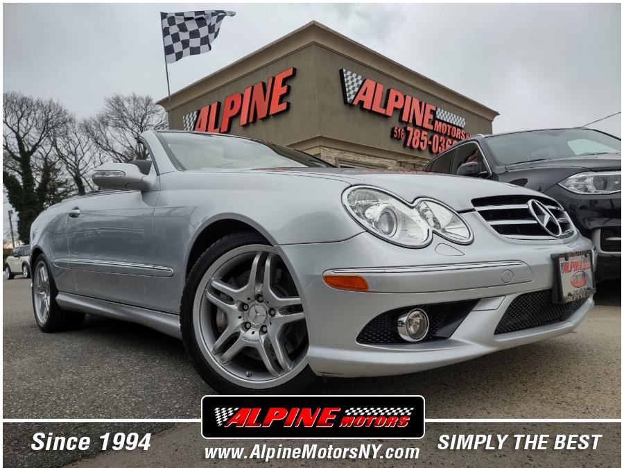 2009 Mercedes-Benz CLK-Class 2dr Cabriolet 5.5L, available for sale in Wantagh, New York | Alpine Motors Inc. Wantagh, New York