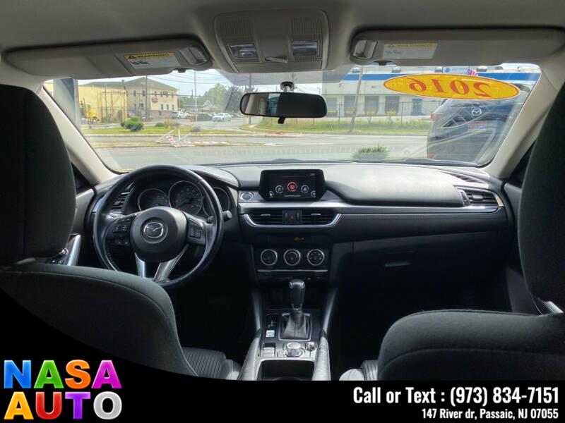 2016 Mazda Mazda6 4dr Sdn Auto i Sport, available for sale in Passaic, New Jersey | Nasa Auto. Passaic, New Jersey 2016 Mazda Mazda6 4dr Sdn Auto i Sport, available for sale in Passaic, New Jersey | Nasa Auto. Passaic, New Jersey