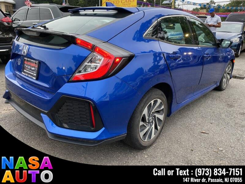 2018 Honda Civic Hatchback LX CVT, available for sale in Passaic, New Jersey | Nasa Auto. Passaic, New Jersey 2018 Honda Civic Hatchback LX CVT, available for sale in Passaic, New Jersey | Nasa Auto. Passaic, New Jersey