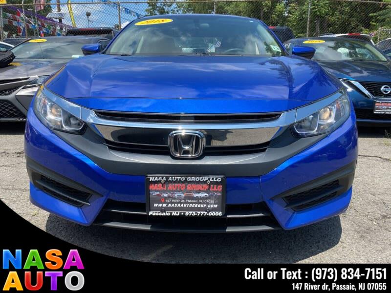 2018 Honda Civic Sedan LX CVT, available for sale in Passaic, New Jersey | Nasa Auto. Passaic, New Jersey 2018 Honda Civic Sedan LX CVT, available for sale in Passaic, New Jersey | Nasa Auto. Passaic, New Jersey