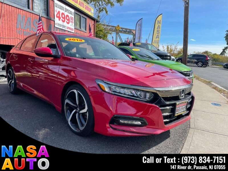 2018 Honda Accord Sedan Sport 1.5T CVT, available for sale in Passaic, New Jersey | Nasa Auto. Passaic, New Jersey 2018 Honda Accord Sedan Sport 1.5T CVT, available for sale in Passaic, New Jersey | Nasa Auto. Passaic, New Jersey