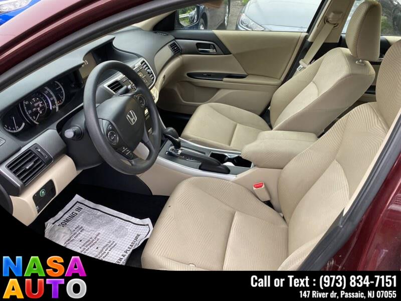 2015 Honda Accord Sedan 4dr I4 CVT LX, available for sale in Passaic, New Jersey | Nasa Auto. Passaic, New Jersey 2015 Honda Accord Sedan 4dr I4 CVT LX, available for sale in Passaic, New Jersey | Nasa Auto. Passaic, New Jersey