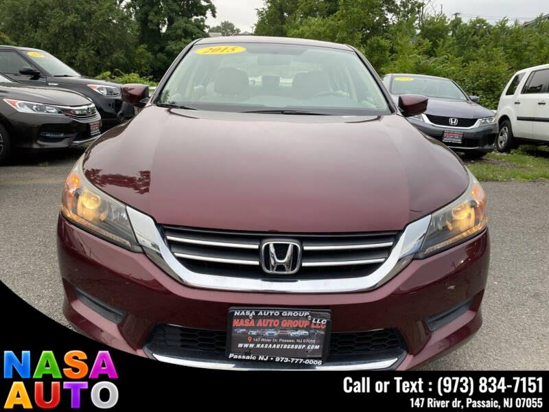 Used Honda Accord Sedan 4dr I4 CVT LX 2015 | Nasa Auto. Passaic, New Jersey