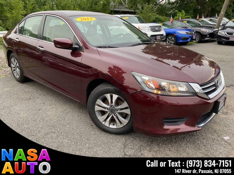 2015 Honda Accord Sedan 4dr I4 CVT LX, available for sale in Passaic, New Jersey | Nasa Auto. Passaic, New Jersey 2015 Honda Accord Sedan 4dr I4 CVT LX, available for sale in Passaic, New Jersey | Nasa Auto. Passaic, New Jersey