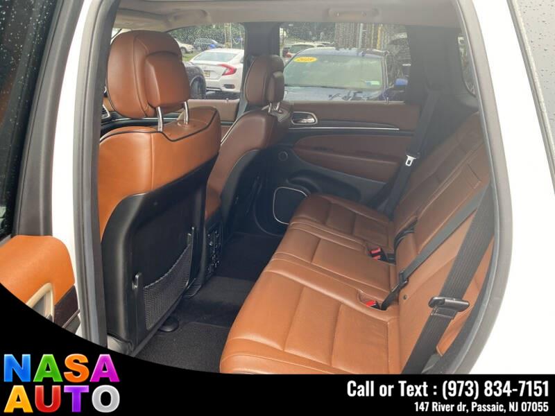 2015 Jeep Grand Cherokee 4WD 4dr Summit, available for sale in Passaic, New Jersey | Nasa Auto. Passaic, New Jersey 2015 Jeep Grand Cherokee 4WD 4dr Summit, available for sale in Passaic, New Jersey | Nasa Auto. Passaic, New Jersey