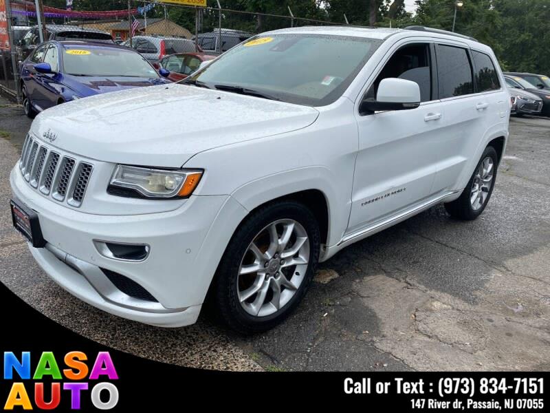 2015 Jeep Grand Cherokee 4WD 4dr Summit, available for sale in Passaic, New Jersey | Nasa Auto. Passaic, New Jersey 2015 Jeep Grand Cherokee 4WD 4dr Summit, available for sale in Passaic, New Jersey | Nasa Auto. Passaic, New Jersey