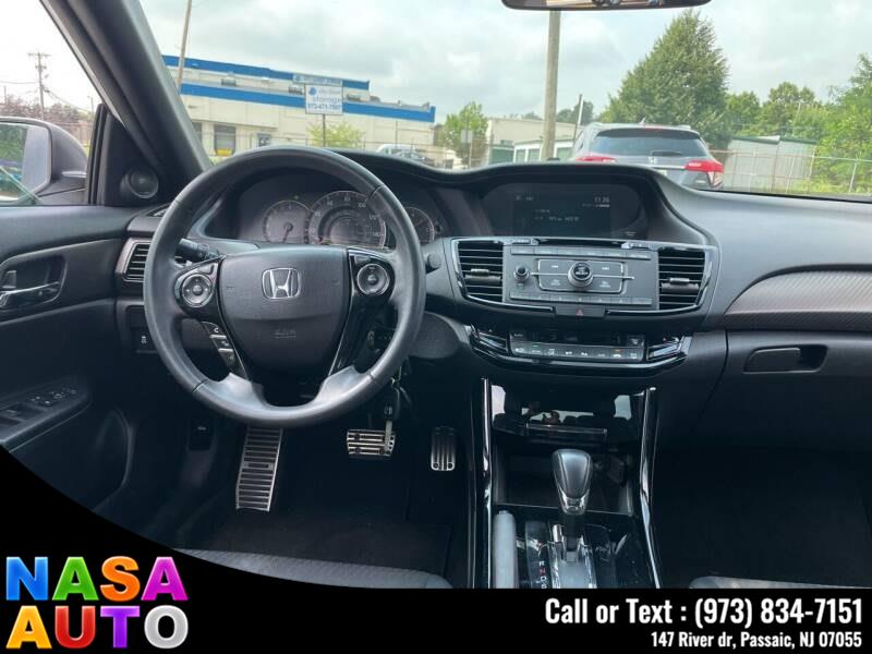 2016 Honda Accord Sedan 4dr I4 CVT Sport, available for sale in Passaic, New Jersey | Nasa Auto. Passaic, New Jersey 2016 Honda Accord Sedan 4dr I4 CVT Sport, available for sale in Passaic, New Jersey | Nasa Auto. Passaic, New Jersey