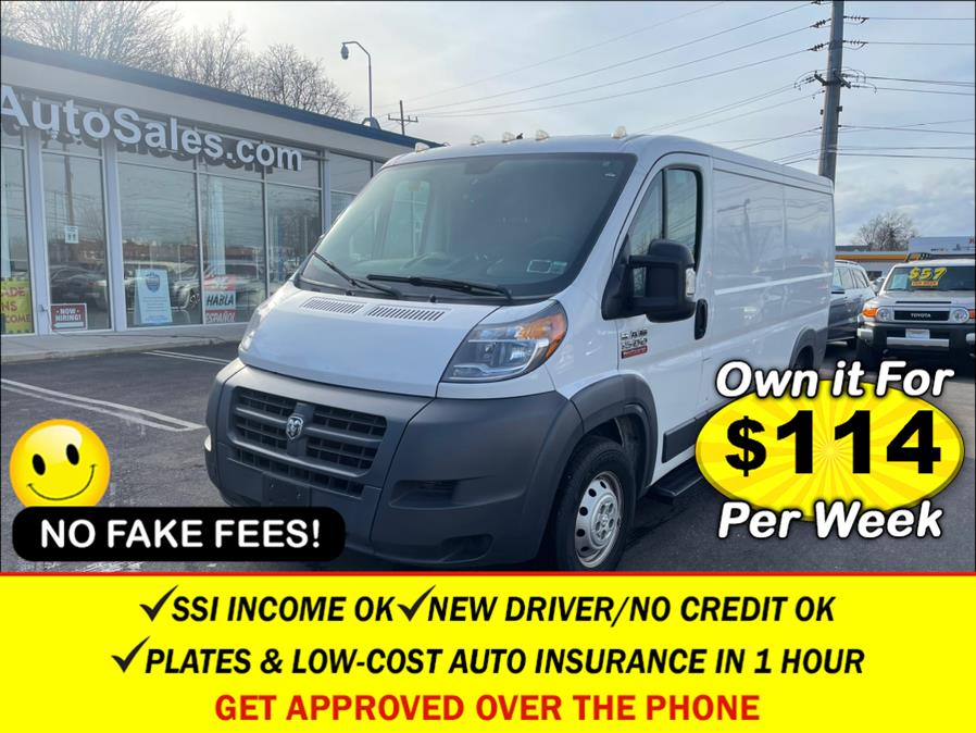 2017 Ram ProMaster Cargo Van 1500 Low Roof 136" W . CLEAN CARFAX!!!, available for sale in Rosedale, New York | Sunrise Auto Sales. Rosedale, New York 2017 Ram ProMaster Cargo Van 1500 Low Roof 136" W . CLEAN CARFAX!!!, available for sale in Rosedale, New York | Sunrise Auto Sales. Rosedale, New York