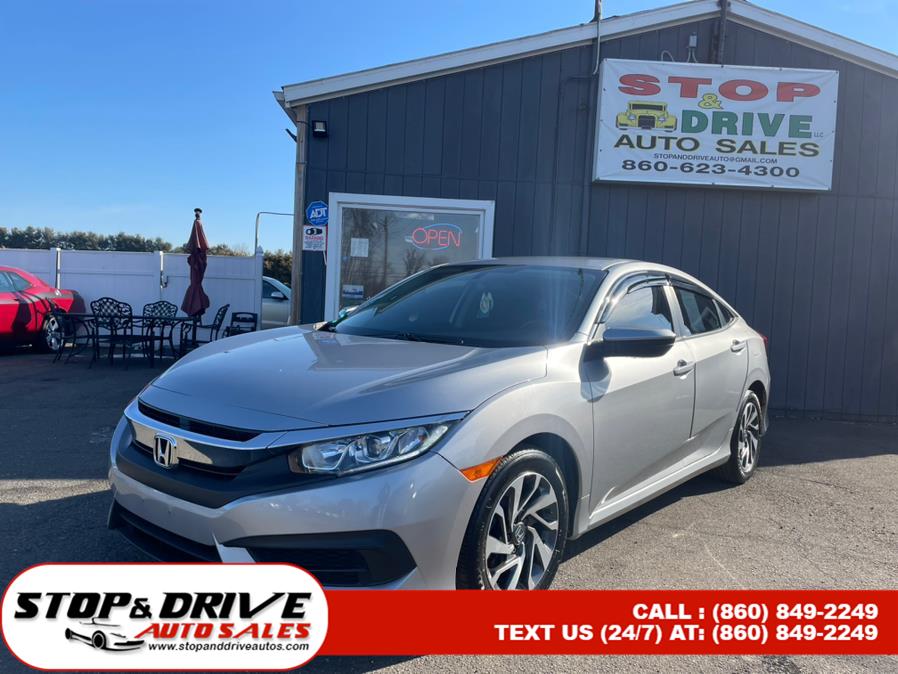 Used Honda Civic Sedan LX Manual 2018 | Stop & Drive Auto Sales. East Windsor, Connecticut