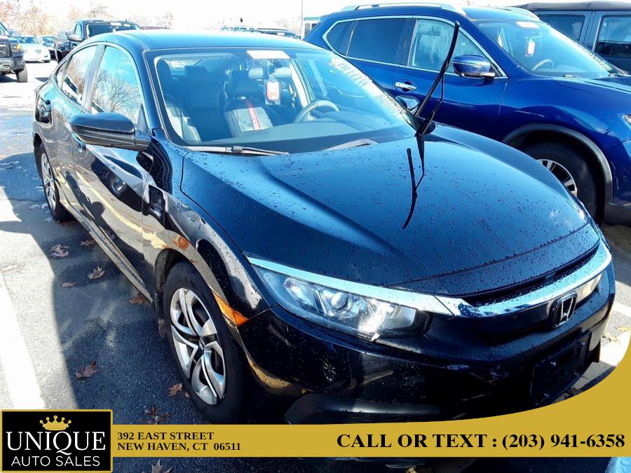 Used Honda Civic Sedan 4dr CVT LX 2016 | Unique Auto Sales LLC. New Haven, Connecticut