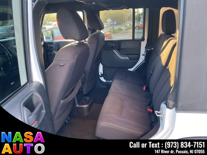 2014 Jeep Wrangler Unlimited 4WD 4dr Sport, available for sale in Passaic, New Jersey | Nasa Auto. Passaic, New Jersey 2014 Jeep Wrangler Unlimited 4WD 4dr Sport, available for sale in Passaic, New Jersey | Nasa Auto. Passaic, New Jersey