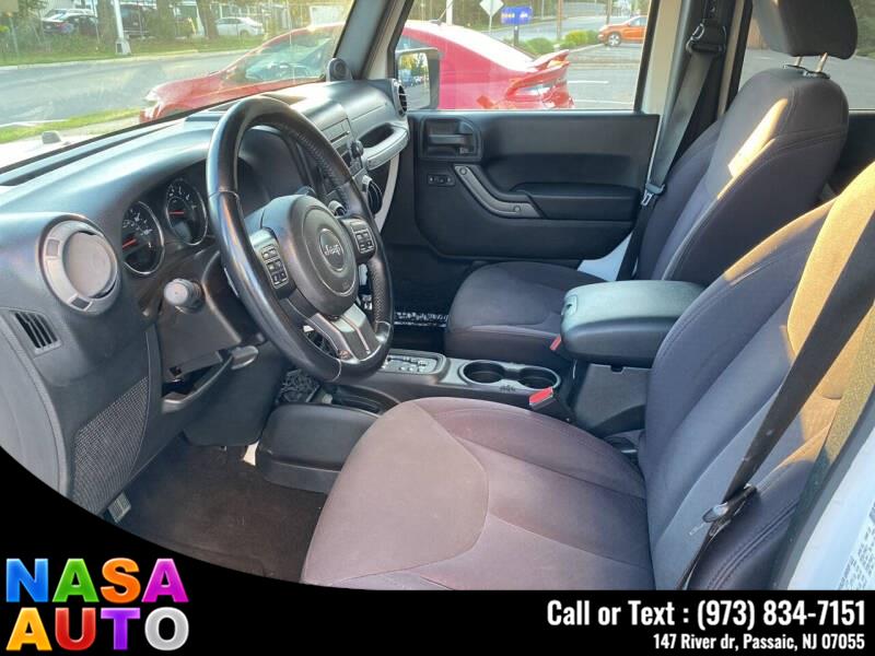 2014 Jeep Wrangler Unlimited 4WD 4dr Sport, available for sale in Passaic, New Jersey | Nasa Auto. Passaic, New Jersey 2014 Jeep Wrangler Unlimited 4WD 4dr Sport, available for sale in Passaic, New Jersey | Nasa Auto. Passaic, New Jersey