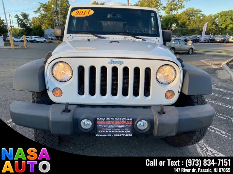 2014 Jeep Wrangler Unlimited 4WD 4dr Sport, available for sale in Passaic, New Jersey | Nasa Auto. Passaic, New Jersey 2014 Jeep Wrangler Unlimited 4WD 4dr Sport, available for sale in Passaic, New Jersey | Nasa Auto. Passaic, New Jersey