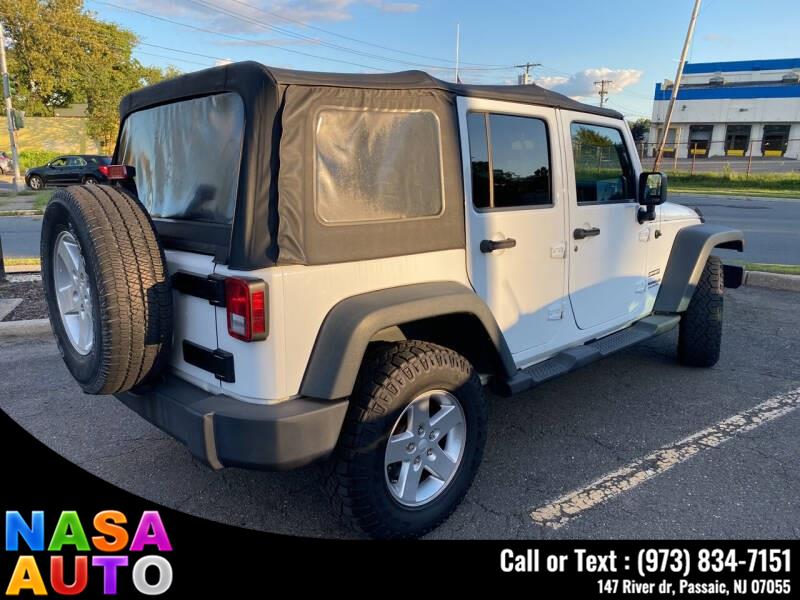2014 Jeep Wrangler Unlimited 4WD 4dr Sport, available for sale in Passaic, New Jersey | Nasa Auto. Passaic, New Jersey 2014 Jeep Wrangler Unlimited 4WD 4dr Sport, available for sale in Passaic, New Jersey | Nasa Auto. Passaic, New Jersey