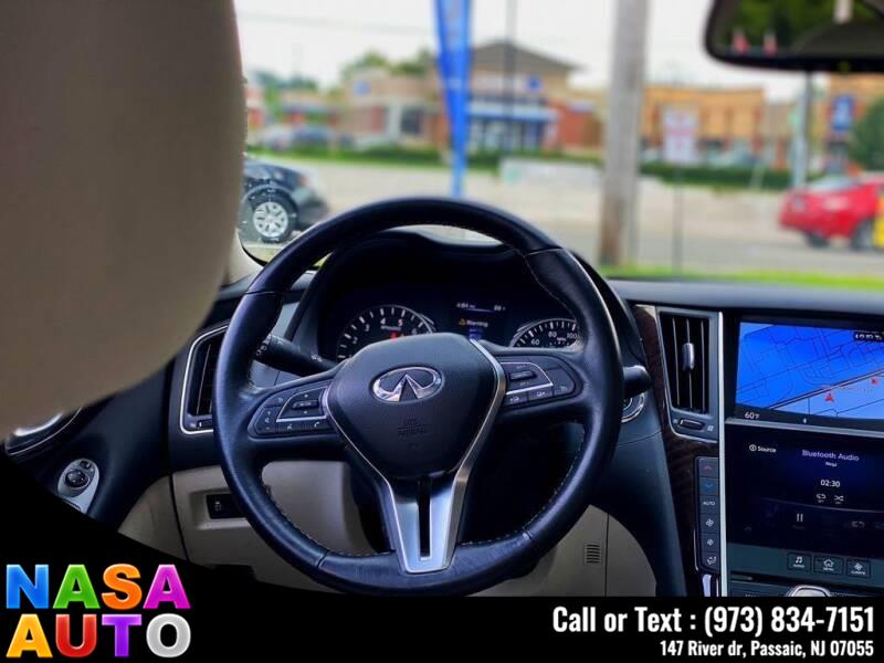 2018 INFINITI Q50 3.0t LUXE RWD, available for sale in Passaic, New Jersey | Nasa Auto. Passaic, New Jersey 2018 INFINITI Q50 3.0t LUXE RWD, available for sale in Passaic, New Jersey | Nasa Auto. Passaic, New Jersey