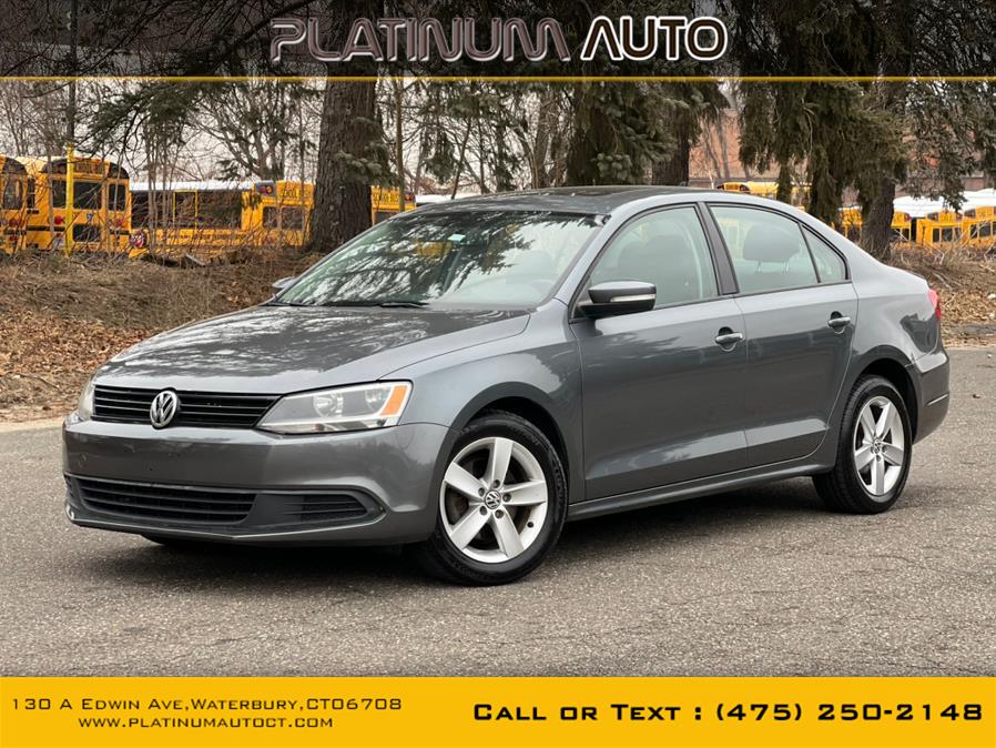 2011 Volkswagen Jetta Sedan 4dr DSG TDI w/Nav, available for sale in Waterbury, Connecticut | Platinum Auto Care. Waterbury, Connecticut