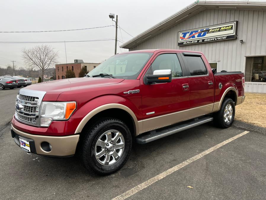 2014 Ford F-150 4WD SuperCrew 145" Lariat, available for sale in Berlin, Connecticut | Tru Auto Mall. Berlin, Connecticut