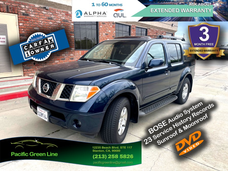 Used Nissan Pathfinder SE 2WD 2006 | Pacific Green Line. Lake Forest, California