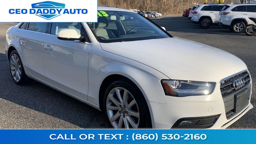 Used Audi A4 4dr Sdn Auto quattro 2.0T Premium Plus 2013 | CEO DADDY AUTO. Online only, Connecticut Used Audi A4 4dr Sdn Auto quattro 2.0T Premium Plus 2013 | CEO DADDY AUTO. Online only, Connecticut