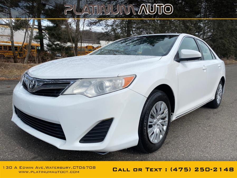 2012 Toyota Camry 4dr Sdn I4 Auto LE (Natl), available for sale in Waterbury, Connecticut | Platinum Auto Care. Waterbury, Connecticut