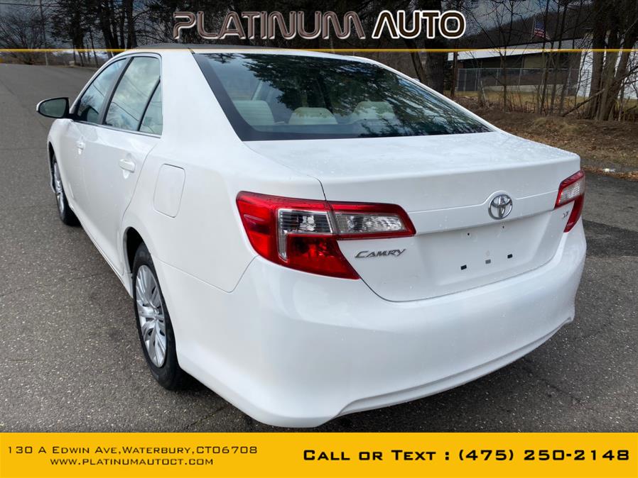 2012 Toyota Camry 4dr Sdn I4 Auto LE (Natl), available for sale in Waterbury, Connecticut | Platinum Auto Care. Waterbury, Connecticut 2012 Toyota Camry 4dr Sdn I4 Auto LE (Natl), available for sale in Waterbury, Connecticut | Platinum Auto Care. Waterbury, Connecticut