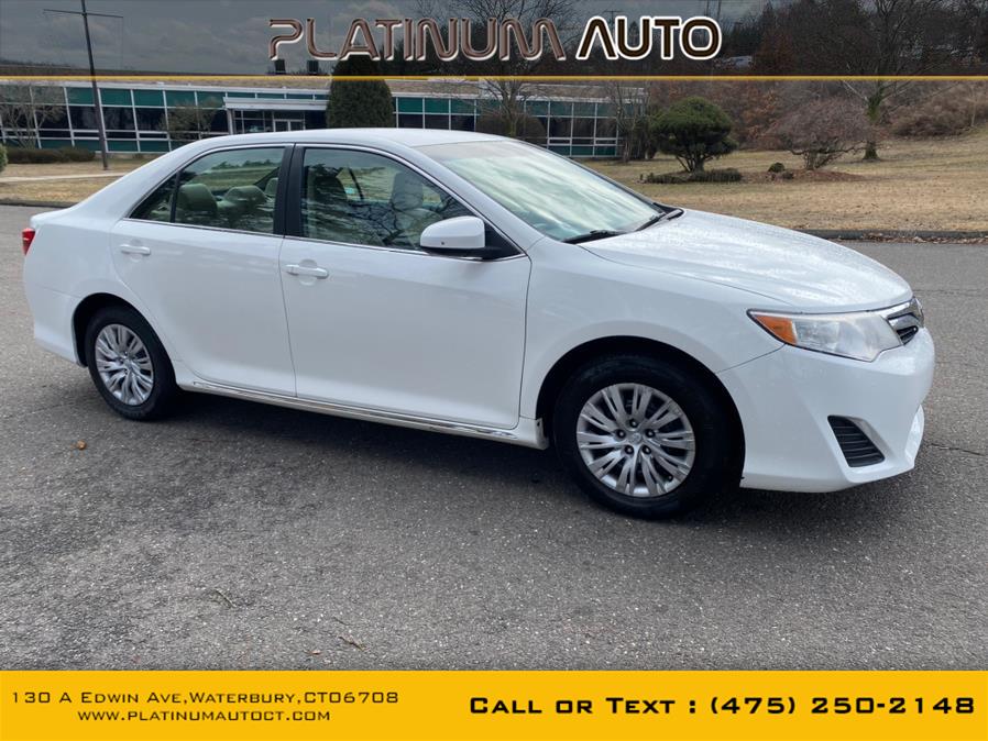 2012 Toyota Camry 4dr Sdn I4 Auto LE (Natl), available for sale in Waterbury, Connecticut | Platinum Auto Care. Waterbury, Connecticut 2012 Toyota Camry 4dr Sdn I4 Auto LE (Natl), available for sale in Waterbury, Connecticut | Platinum Auto Care. Waterbury, Connecticut