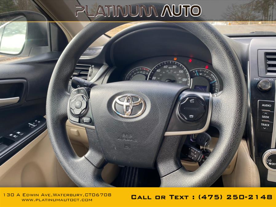 2012 Toyota Camry 4dr Sdn I4 Auto LE (Natl), available for sale in Waterbury, Connecticut | Platinum Auto Care. Waterbury, Connecticut 2012 Toyota Camry 4dr Sdn I4 Auto LE (Natl), available for sale in Waterbury, Connecticut | Platinum Auto Care. Waterbury, Connecticut