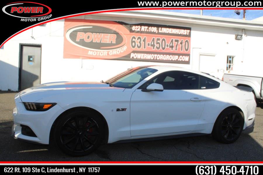 2016 Ford Mustang 2dr Fastback EcoBoost Premium, available for sale in Lindenhurst, New York | Power Motor Group. Lindenhurst, New York