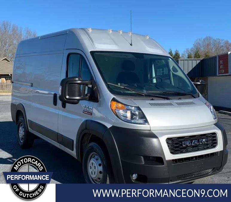 2021 Ram ProMaster Cargo Van 1500 High Roof 136" WB, available for sale in Wappingers Falls, New York | Performance Motor Cars. Wappingers Falls, New York
