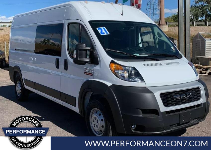 2021 Ram ProMaster Cargo Van 2500 High Roof 159" WB, available for sale in Wilton, Connecticut | Performance Motor Cars Of Connecticut LLC. Wilton, Connecticut