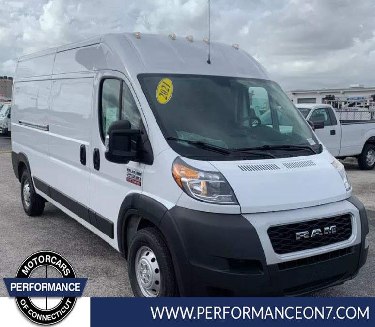 Used Ram ProMaster Cargo Van 2500 High Roof 159" WB 2021 | Performance Motor Cars Of Connecticut LLC. Wilton, Connecticut