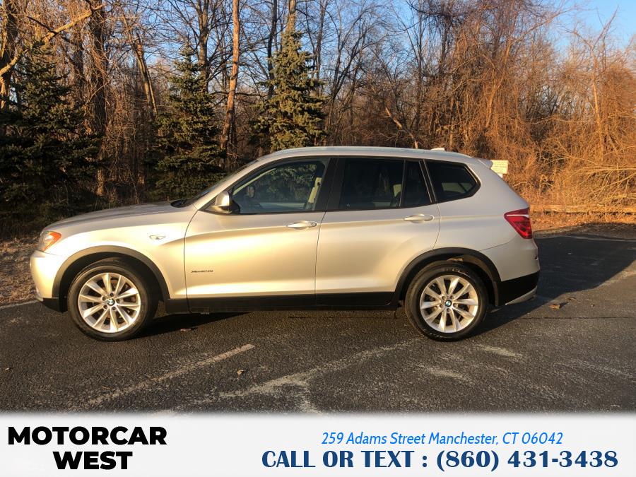 Used BMW X3 AWD 4dr xDrive28i 2013 | Motorcar West. Manchester, Connecticut