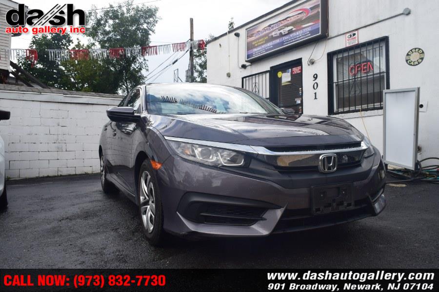 2016 Honda Civic Sedan 4dr CVT LX, available for sale in Newark, New Jersey | Dash Auto Gallery Inc.. Newark, New Jersey