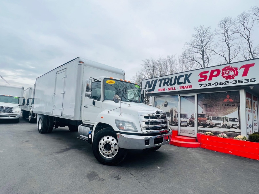 2016 HINO 338 22 FEET DRY BOX + AIR RIDE SUSPENSION + LIFT GATE, available for sale in South Amboy, New Jersey | NJ Truck Spot. South Amboy, New Jersey 2016 HINO 338 22 FEET DRY BOX + AIR RIDE SUSPENSION + LIFT GATE, available for sale in South Amboy, New Jersey | NJ Truck Spot. South Amboy, New Jersey