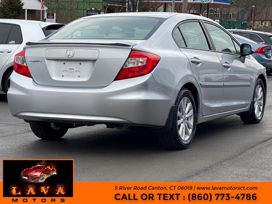 Used Honda Civic Sdn 4dr Auto EX-L 2012 | Lava Motors. Canton, Connecticut Used Honda Civic Sdn 4dr Auto EX-L 2012 | Lava Motors. Canton, Connecticut